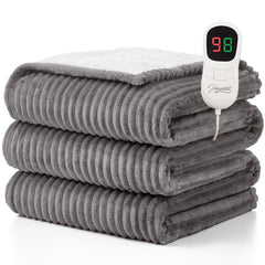 Homemate heated blanket electric throw 50x60 on bed