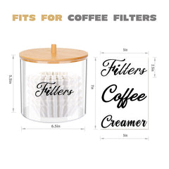 80-ounce capacity pod organizer for coffee bar