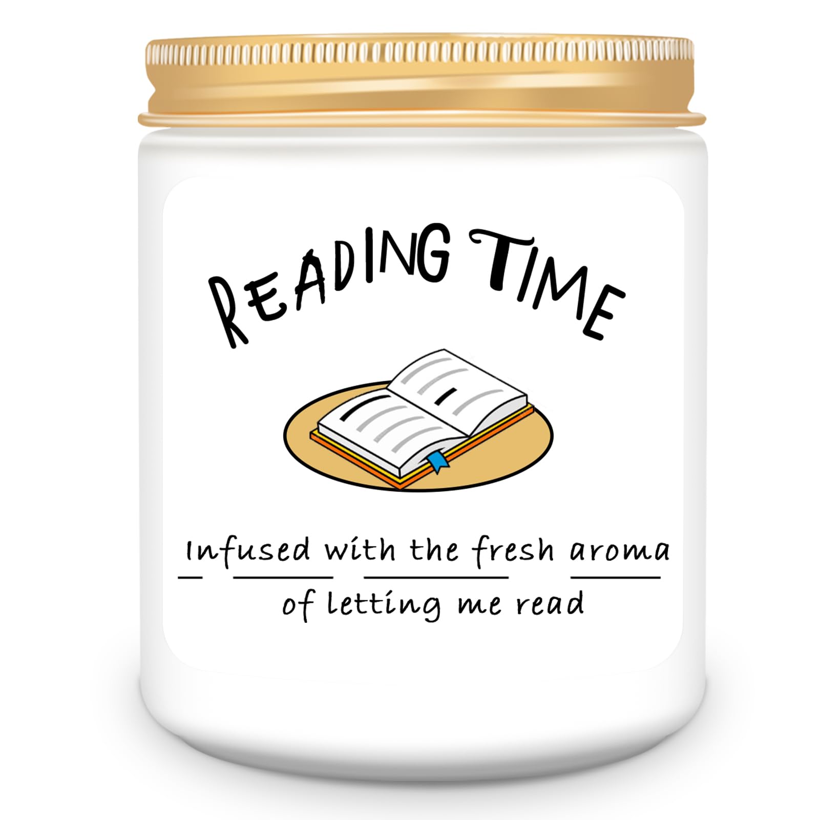 Homsolver book lover candle product image