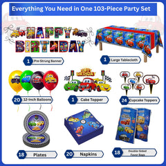 balloons for HOMYPOWER race car party