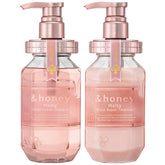 &honey Melty Moist Repair Set shampoo and conditioner duo packaging