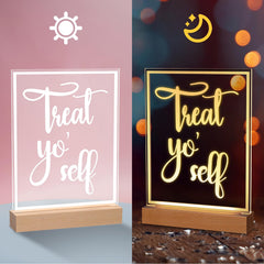 8x10 inch Hoolerry LED sign for table and bar setups