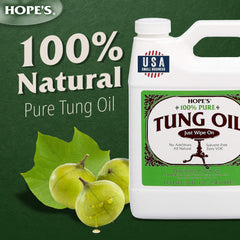 Hope's Tung Oil 32 oz container for wood care