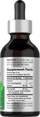 Natural Peppermint Flavor chlorophyll drops packaging