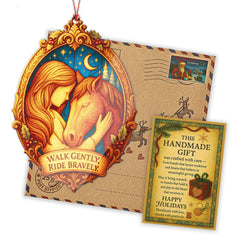 Acrylic horses suncatcher for horse lovers gift