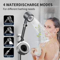 Shower head installation with universal G1/2 thread