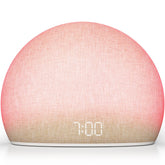 HOUSBAY Sunrise Alarm Clock Radio for Bedroom with sunrise wake up and night light