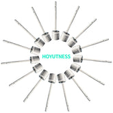 HOYUTNESS Ball Pump Needles 15 Pack stainless steel needle for basketballs and footballs