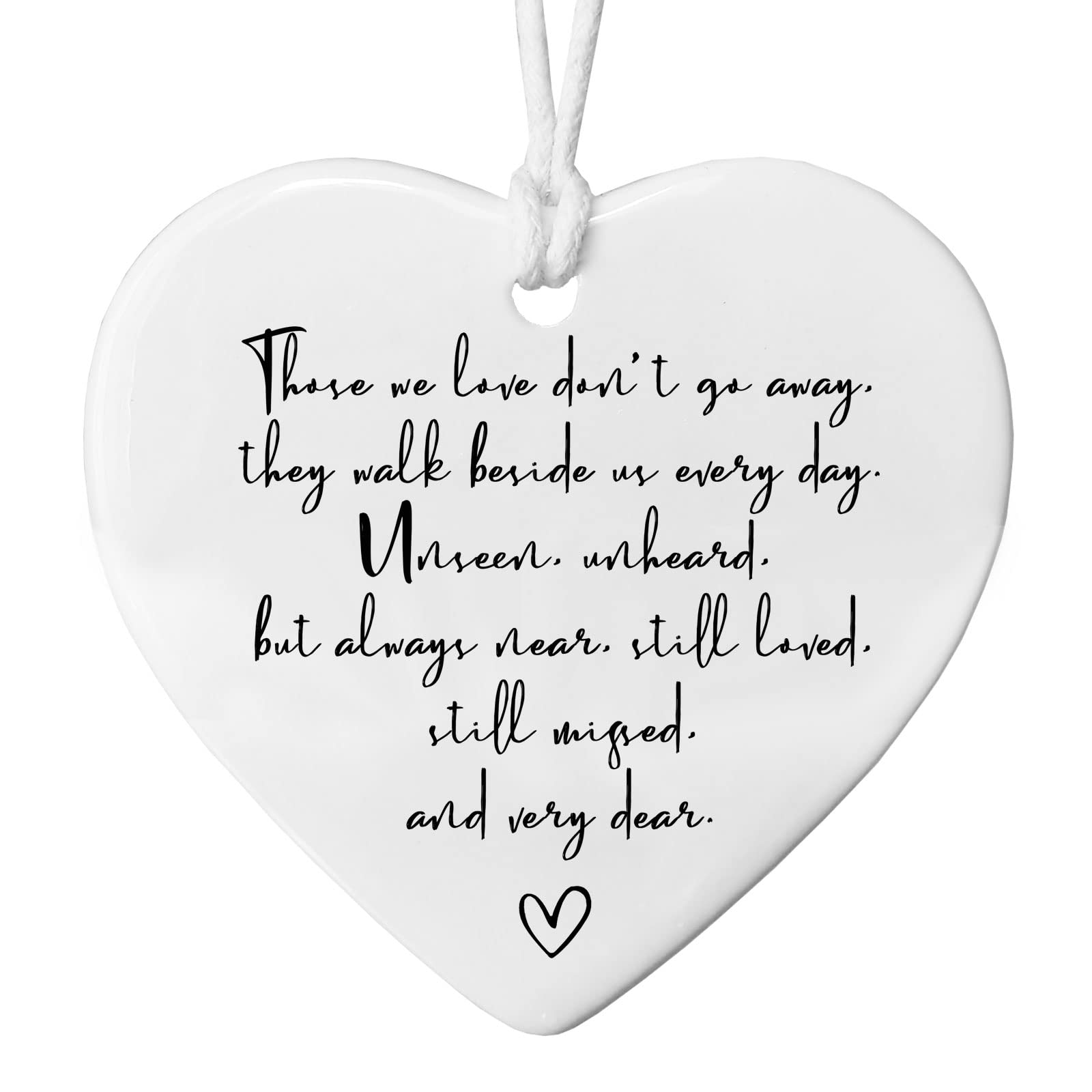 HubbgDesign memorial heart ornament product image