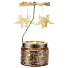 Hummingbird Rotating Candle product with rotating blades