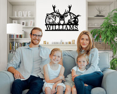 hunting sign farm sign wildlife metal sign