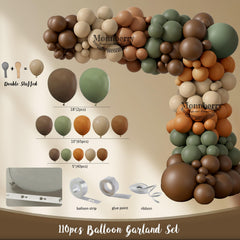 Hunting tablecloth included in decor kit