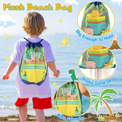 HUUIDY Beach Toys dinosaur molds collection