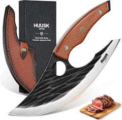 Huusk Japan Ulu Knife with Sheath blade