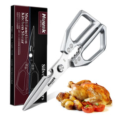 Huusk Kitchen Scissors ergonomic comfort grip for left or right handed users