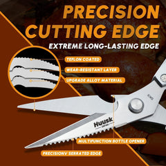 Huusk Kitchen Scissors 2.0mm SK5 steel blades