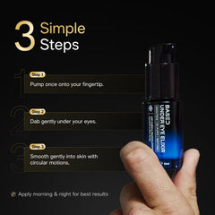 Under Eye Elixir refreshing formula packaging