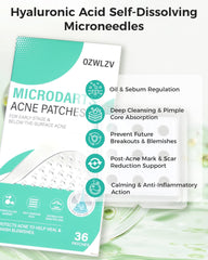 Salicylic acid madecassoside acne patch