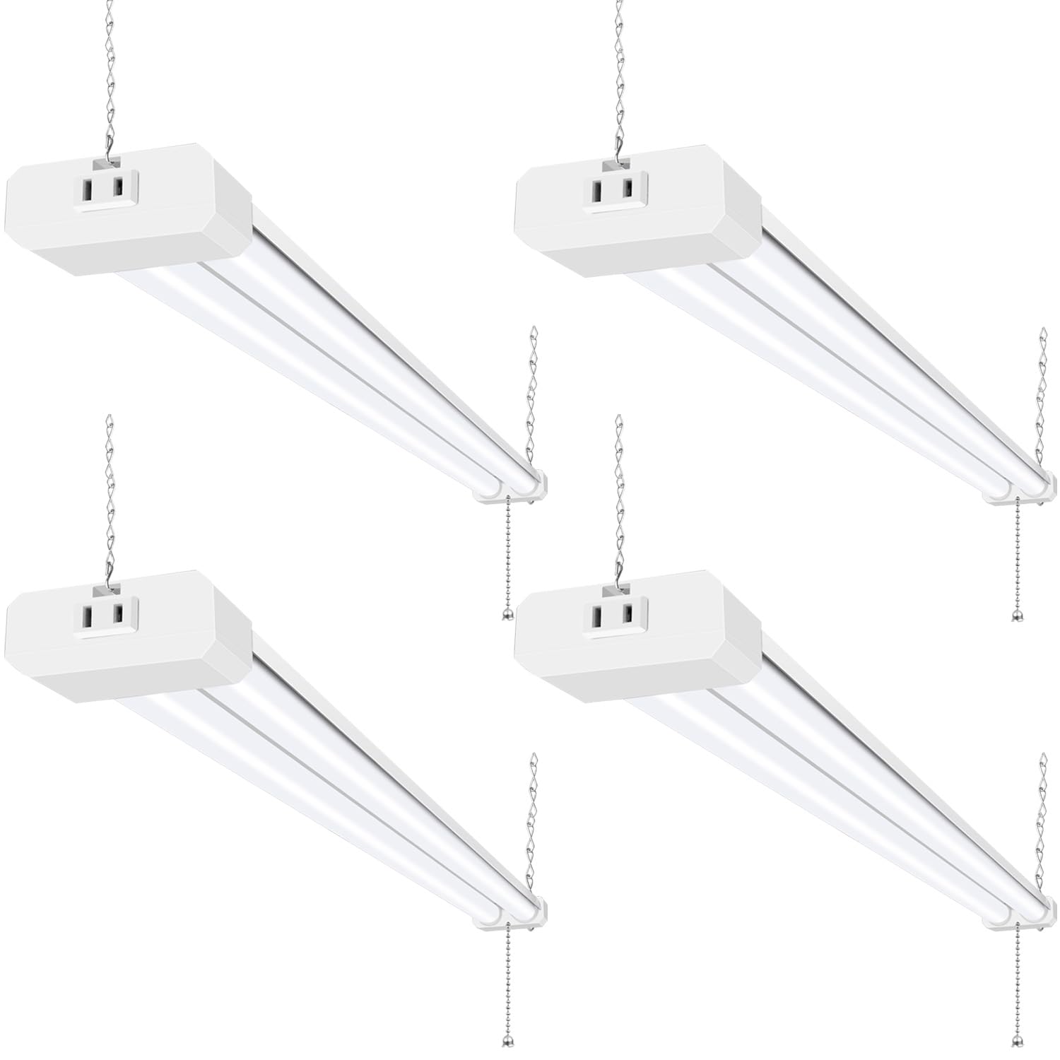 hykolity 4 pack 4ft led shop light packaging