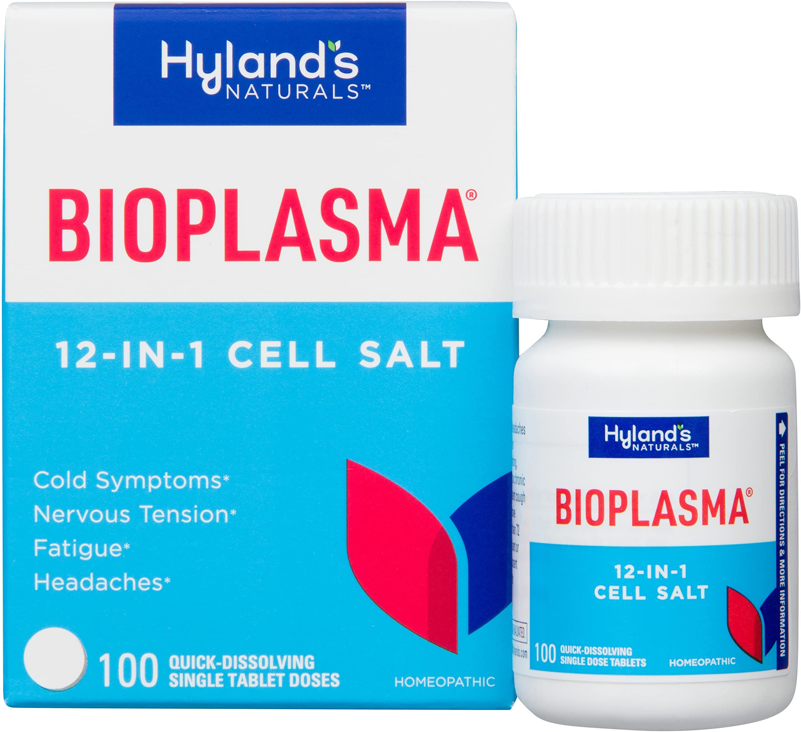 Hyland's Bioplasma Tablets 100ct all 12 cell salts