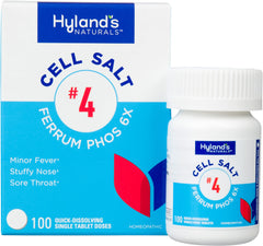 Hyland's Cell Salt 4 Ferrum Phos 6X tablets bottle