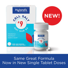 Hyland's Nat Mur 6X 100ct tablets close up