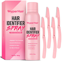 HyperHair Hair Identifier Spray for Face bottle on shelf