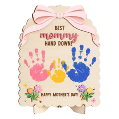 hyperi wooden flower bouquet craft kit without paint product image
