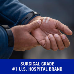 Hypoallergenic latex-free Steri-Strip adhesive