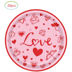 Hzleyw valentines day napkins