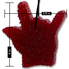 USA Made in Texas freshie for car use Red Hot Leather
