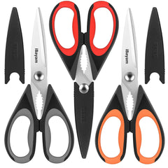 iBayam 3-pack 8-7 inch kitchen scissors blades