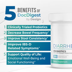 IBS-D relief probiotic for adults packaging