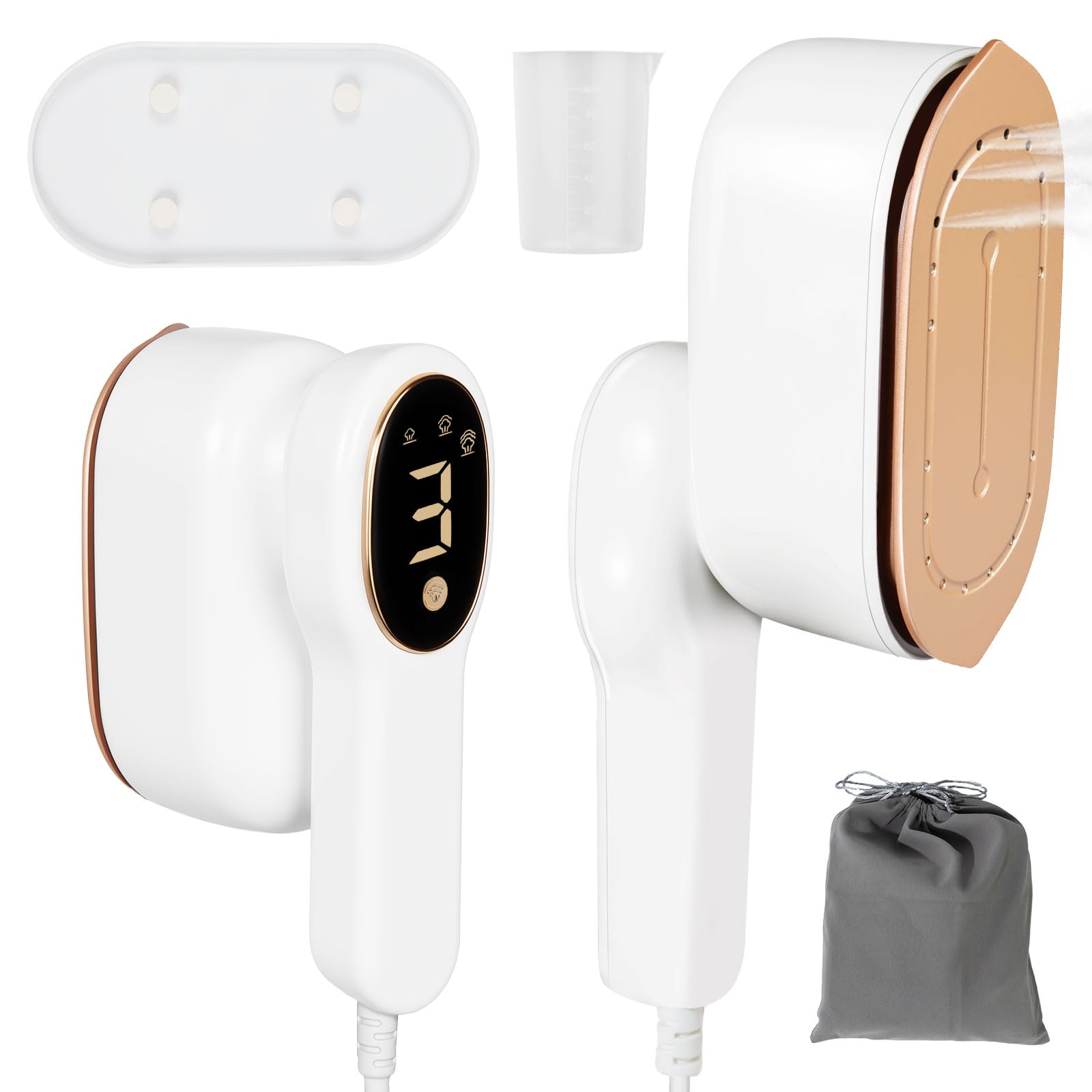 IDACYRIA smart travel steamer clothes compact design