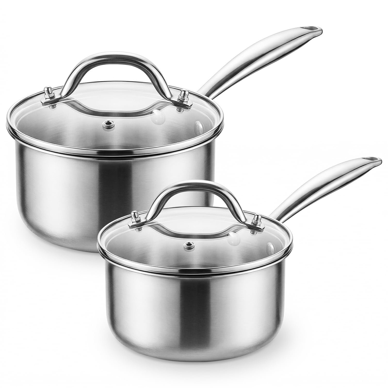 Idymere Tri-Ply Pot with Lids interior view