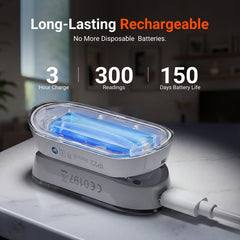 built-in rechargeable battery with micro-USB charger