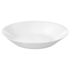 Deep plates 20 cm diameter by IKEA tempered glass 6-pack
