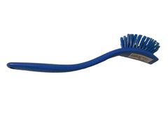 IKEA Plastic Dish Washing Brush With Hooked Handle hanging for storage
