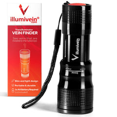 Illumivein Premium Vein Finder compact design fits in medical pocket