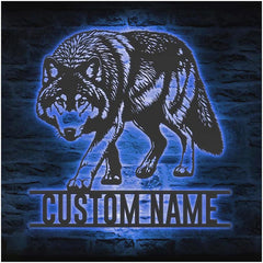 electrostatically painted metal finish IMIDU sign water resistant