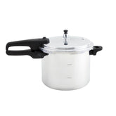 IMUSA stovetop seven quart aluminum pressure cooker front view
