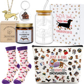 incok dachshund gifts set gift box with six items