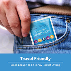 Fragrance and paraben free Care Touch wipes