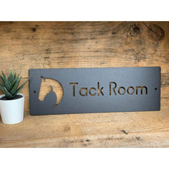 Decor wall art or hanging nameplate for horse stalls