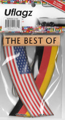 Industrial grade card stock flag with UV lamination