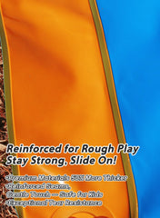 Orange pattern option on the water slide