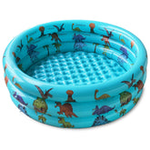 Inflatable Dinosaur Baby Pool with 3 air chambers