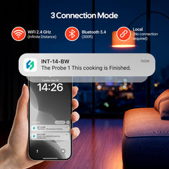 INKBIRD thermometer app with 28 USDA presets