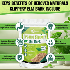 Inner bark slippery elm product label
