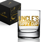 Innfueunun Uncle's Sippy Cup Whiskey Glass stemless design